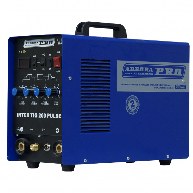 Аппарат аргонодуговой сварки AuroraPRO INTER TIG 200 PULSE (TIG+MMA) MOSFET арт.7310050 Аппарат аргонодуговой сварки AuroraPRO INTER TIG 200 PULSE (TIG+MMA) MOSFET арт.7310050