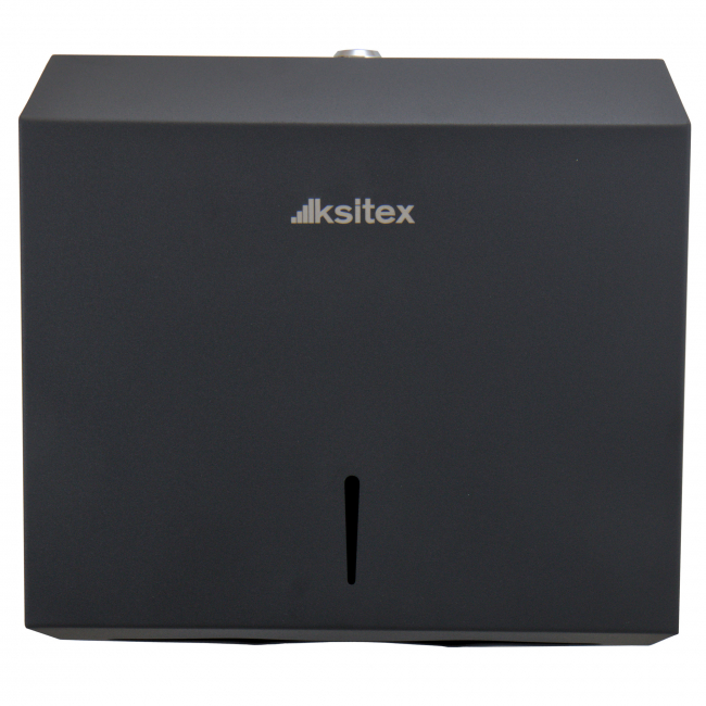 Диспенсер  для  полотенец V-слож-е  Ksitex TН-5825 MB (металл,черный) арт.TH-5825 MB