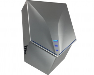Сушилка для рук скоростная G-teq 8860 PS  1 кВт (пластик серебро) арт.12.59