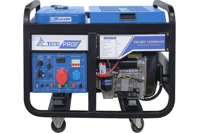 Дизельный  генератор  ТСС  SDG 14000EH3A арт.100140