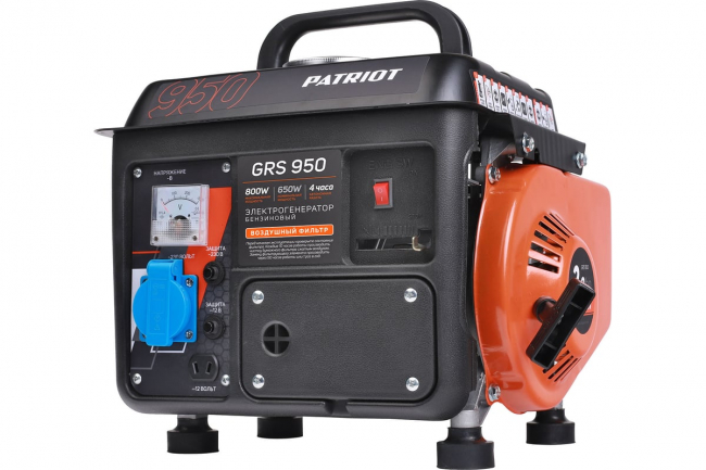 Генератор бензиновый PATRIOT GRS 950 Генератор бензиновый PATRIOT GRS 950