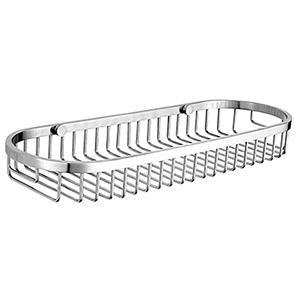 Мыльница в сеточку овальная Nofer 09065.B 40х355х120