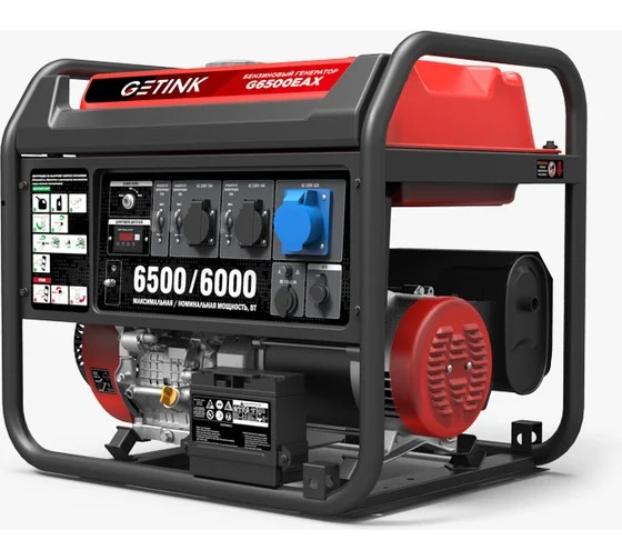 Бензиновый генератор SUNREKA  G6500EAX арт.211006