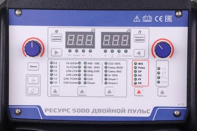 Индустриальный инверторный сварочный полуавтомат АВРОРА Ресурс 5000 ДВОЙНОЙ ПУЛЬС арт.7237255