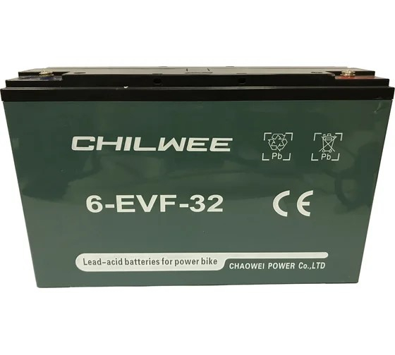 Аккумуляторная батарея Chilwee 6-EVF-32 (12V-34AH/C5) арт.6-EVF-32