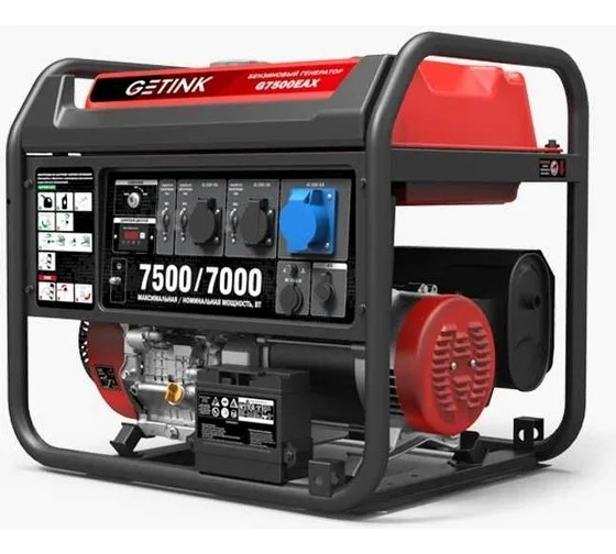  Бензиновый генератор  SUNREKA  G7500EAX арт.211008