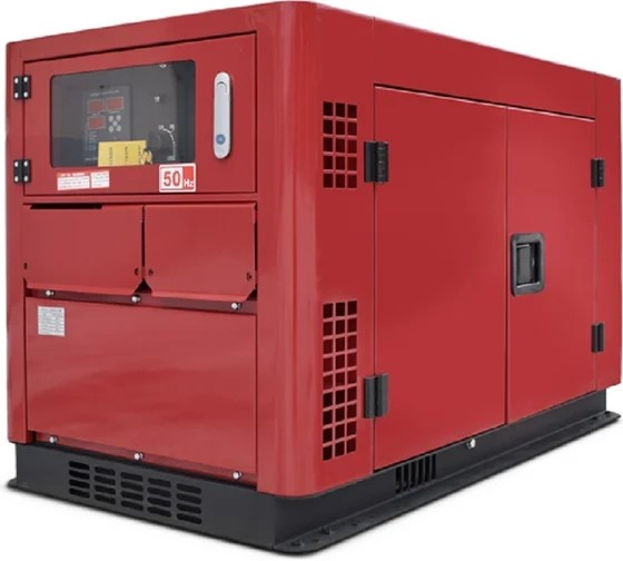 Дизельный электроагрегат REDVOLT  292FE и генератором 12,0 кВт (эл. старт, кожух, подготовка под ATS) арт.EPD12000EAS