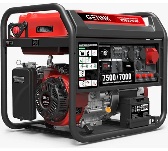 Бензиновый генератор SUNREKA G7500TEAX арт.211009 Бензиновый генератор SUNREKA G7500TEAX арт.211009