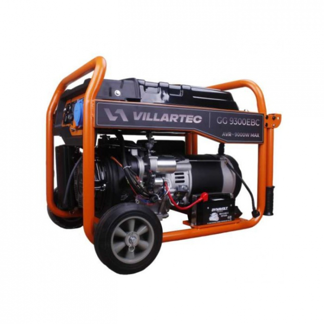 Генератор бензиновый VILLARTEC GG9300ЕВС, 9 кВт арт.2102930000 Генератор бензиновый VILLARTEC GG9300ЕВС, 9 кВт арт.2102930000