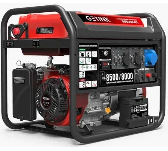 Бензиновый генератор SUNREKA G8500EAX арт.211010 Бензиновый генератор SUNREKA G8500EAX арт.211010