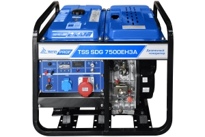 Дизель генератор   ТСС SDG 7500EH3A арт.100027