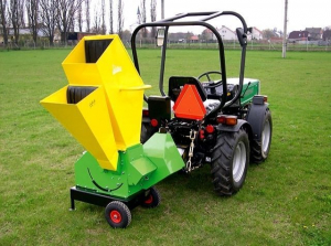 Профессиональный измельчитель веток и сучьев LASKI KDO 85Т- PTO крепление 1N