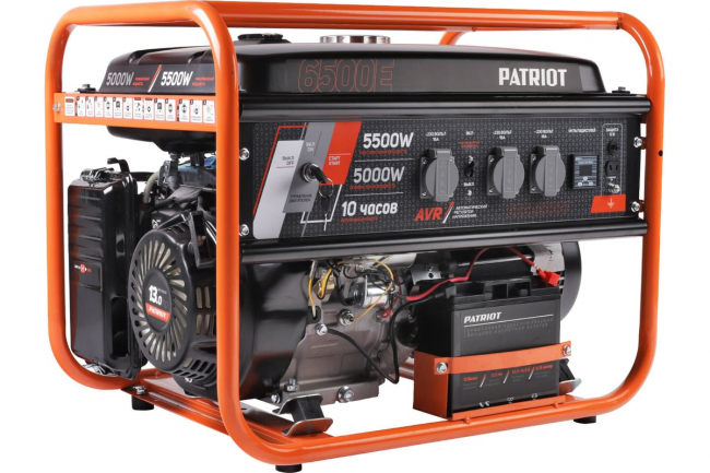 Генератор бензиновый PATRIOT GRS 6500E Генератор бензиновый PATRIOT GRS 6500E