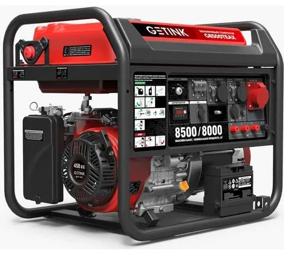 Бензиновый генератор SUNREKA G8500TEAX арт.211011 Бензиновый генератор SUNREKA G8500TEAX арт.211011
