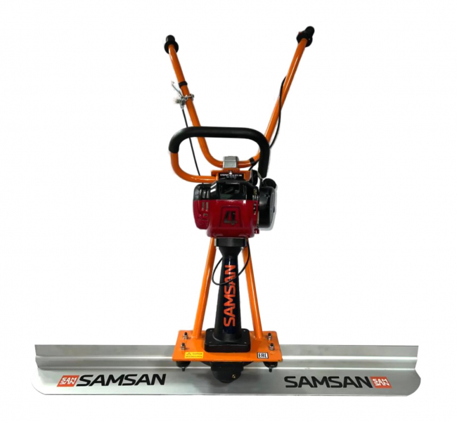 Виброрейка Samsan SFS102 с двиг. Zongshen S35 (датчик уровня, черная, без лезвия) арт.SFS102-4