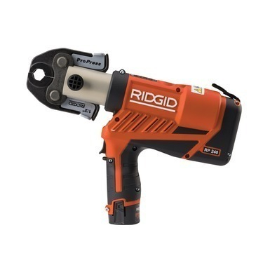 Пресс-инструмент Ridgid RP 240 с клещами U 16-20-25 Пресс-инструмент Ridgid RP 240 с клещами U 16-20-25