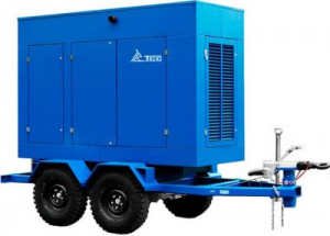 Дизельный генератор ТСС АД-136С-Т400-1РМ20 РПМ на прицепе арт.030803