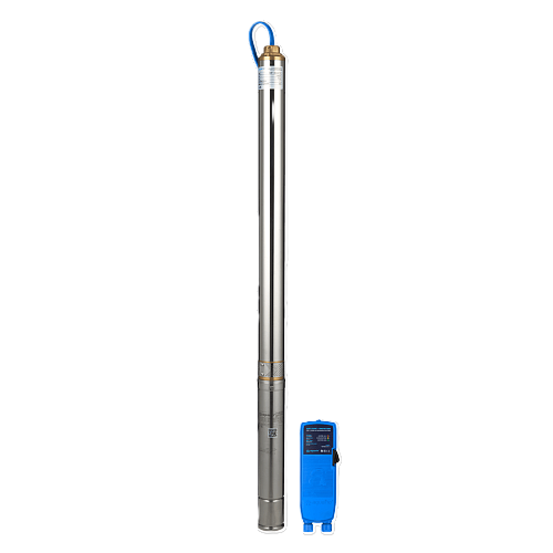 Насос скважинный с плавным пуском Aquario ASP1.5С-120-75(P) (каб.1.5м)