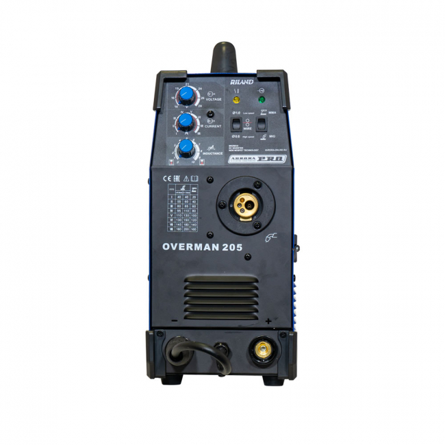 Инверторный сварочный полуавтомат AuroraPRO OVERMAN 205 (MOSFET) арт.7226644