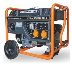 Генератор бензиновый VILLARTEC GG3400W , 2,6 кВт