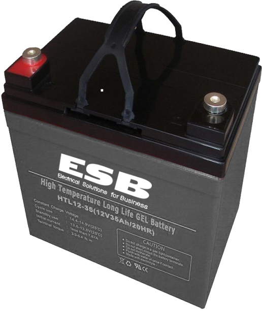 Аккумуляторная гелевая батарея ESB HTL12-35 Аккумуляторная гелевая батарея ESB HTL12-35