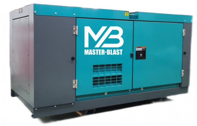 Винтовой дизельный компрессор Master Blast MB-185B-7+AC Винтовой дизельный компрессор Master Blast MB-185B-7+AC