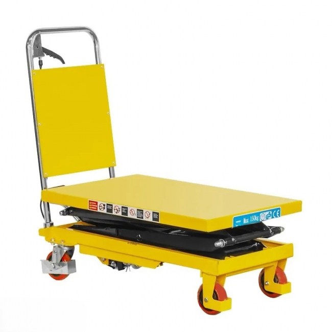 Гидравлический подъемный стол SMARTLIFT (SMART)  PTS 150 (150 кг; 700х450 мм; 1,2 м) арт. 67-5002