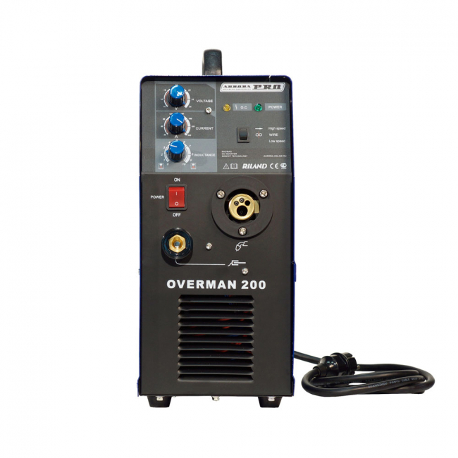 Инверторный сварочный полуавтомат AuroraPRO OVERMAN 200 (MOSFET) арт.7213709 Инверторный сварочный полуавтомат AuroraPRO OVERMAN 200 (MOSFET) арт.7213709