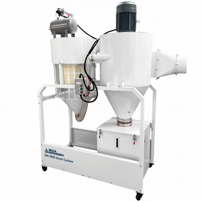Пылеулавливающий агрегат циклонного типа DELTAMACHINERY DM-7000 Smart Cyclone арт.05-9729 Пылеулавливающий агрегат циклонного типа DELTAMACHINERY DM-7000 Smart Cyclone арт.05-9729
