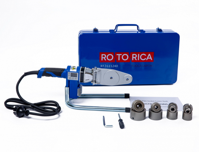 Раструбный сварочный аппарат ROTORICA Rocket Welder 40 Blue серия TOP
