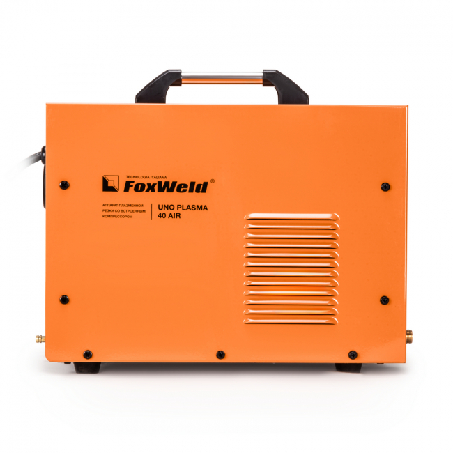 Аппарат плазменной резки со встроенным компрессором FoxWeld UNO Plasma 40 Air арт. 9412 Аппарат плазменной резки со встроенным компрессором FoxWeld UNO Plasma 40 Air арт. 9412