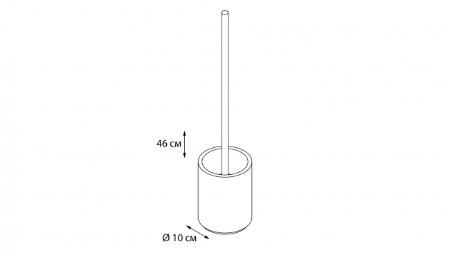 Ёрш напольный Fixsen Sole FX-301-5
