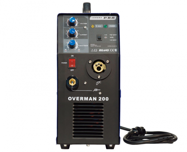 Инверторный сварочный полуавтомат AuroraPRO OVERMAN 200 (MOSFET) + аттестат НАКС арт.7234666 Инверторный сварочный полуавтомат AuroraPRO OVERMAN 200 (MOSFET) + аттестат НАКС арт.7234666