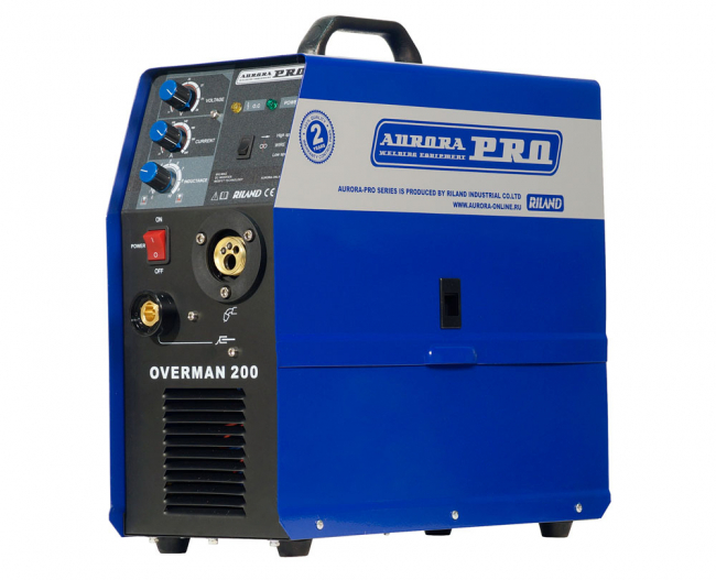 Инверторный сварочный полуавтомат AuroraPRO OVERMAN 200 (MOSFET) + аттестат НАКС арт.7234666 Инверторный сварочный полуавтомат AuroraPRO OVERMAN 200 (MOSFET) + аттестат НАКС арт.7234666
