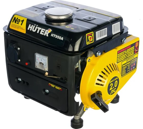 Бензиновый генератор Huter HT950A Бензиновый генератор Huter HT950A