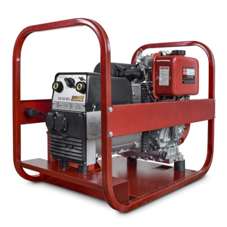 Дизельгенератор сварочный REDVOLT 192FAE-220MDC-B 5 кВа (эл.старт.)  арт.EPDRW220MDCE-S