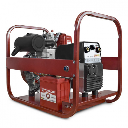 Дизельгенератор сварочный REDVOLT 192FAE-220MDC-B 5 кВа (эл.старт.)  арт.EPDRW220MDCE-S