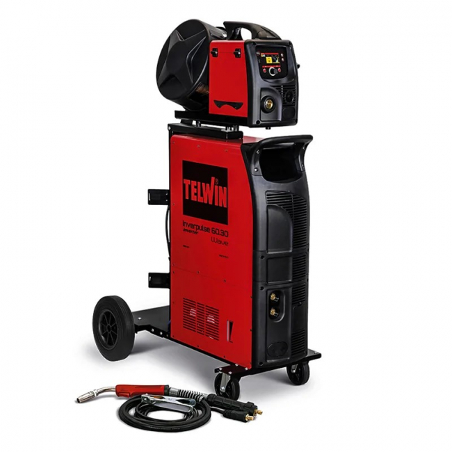 Сварочный полуавтомат Telwin INVERPULSE 60.30 WAVE BASE (generator+feeder) Сварочный полуавтомат Telwin INVERPULSE 60.30 WAVE BASE (generator+feeder)