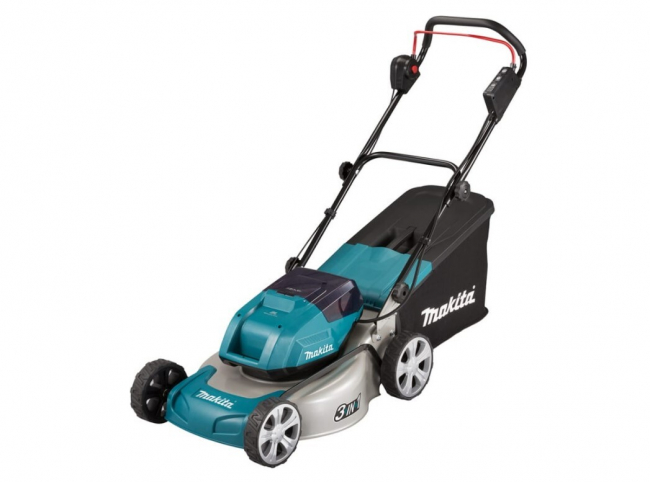 Аккумуляторная газонокосилка Makita DLM460PT2  LXT BL 2х18В,(2xBL1850B, DC18RD) арт.DLM460PT2 
