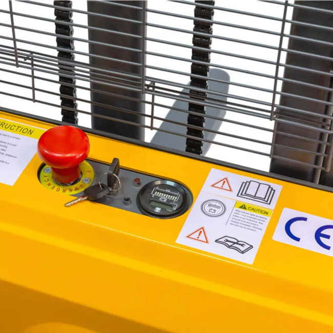 Штабелер электрический самоходный  SMARTLIFT (SMART) CDD15R-E (N) (1500 кг; 3,5 м; li-ion 25,6В / 100Ач)   арт.64-6064