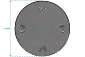 Диск для DRD2000H (D=970 мм) арт.074119