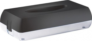 Диспенсер для салфеток пластиковый BLACK 70х270х130 мм (арт.04027.N) Диспенсер для салфеток пластиковый BLACK 70х270х130 мм (арт.04027.N)