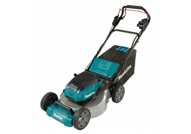 Аккумуляторная газонокосилка Makita DLM532Z  LXT BL 2х18В, 1600Вт, дека 53см, привод 2,5-5км/ч,4в1,ADT,XPT  арт.DLM532Z