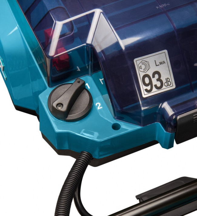 Аккумуляторная газонокосилка Makita DLM532Z  LXT BL 2х18В, 1600Вт, дека 53см, привод 2,5-5км/ч,4в1,ADT,XPT  арт.DLM532Z
