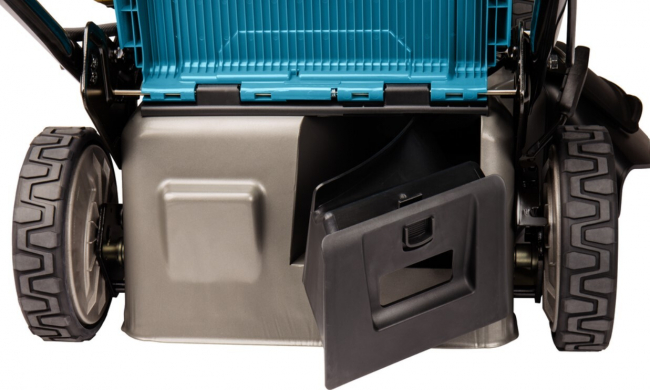 Аккумуляторная газонокосилка Makita DLM532Z  LXT BL 2х18В, 1600Вт, дека 53см, привод 2,5-5км/ч,4в1,ADT,XPT  арт.DLM532Z