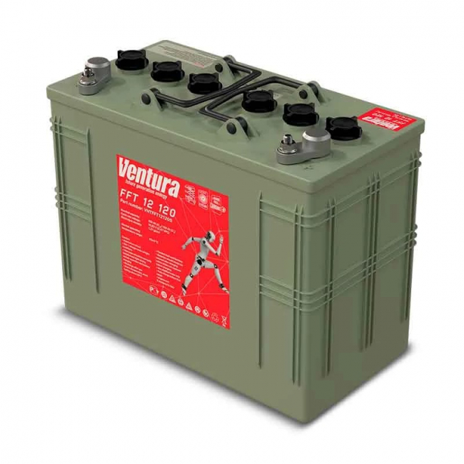 Аккумулятор тяговый Ventura FFT 12 120 (12V / 120Ah C5) WET 