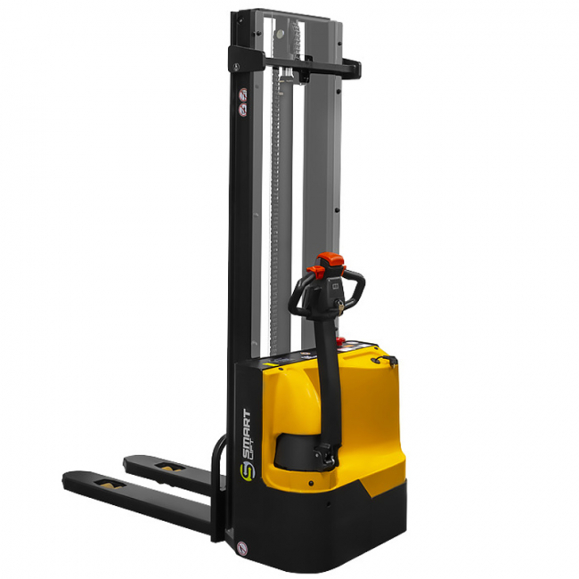 Штабелер электрический самоходный  SMARTLIFT (SMART) ES-15-15 ES (1500 кг; 4,15 м; 24В / 125Ач)  арт.64-5012
