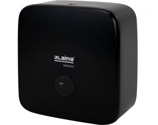Диспенсер для полотенец LAIMA PROFESSIONAL PREMIUM BLACK (Система H3), V-сложения, черный, ABS-пластик арт.609523 Диспенсер для полотенец LAIMA PROFESSIONAL PREMIUM BLACK (Система H3), V-сложения, черный, ABS-пластик арт.609523