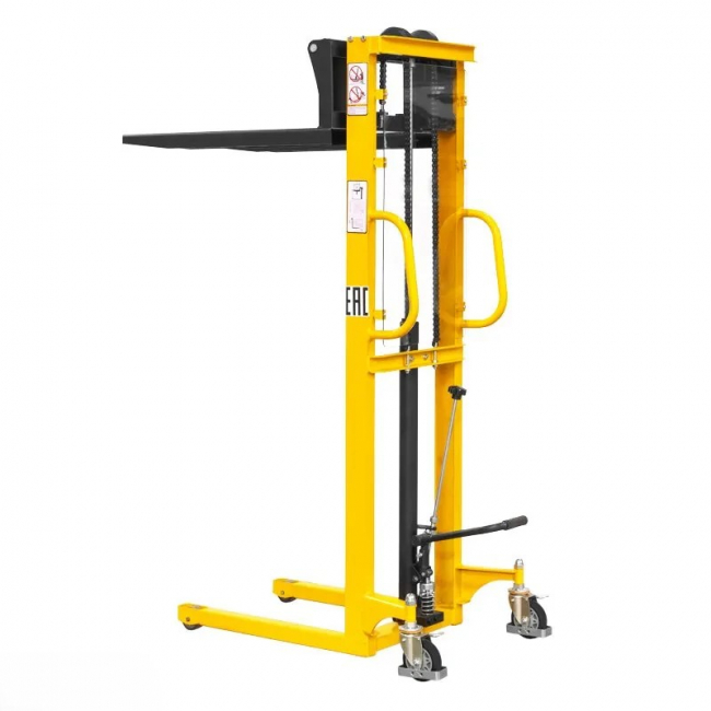 Ручной гидравлический штабелер SMARTLIFT (SMART) SDJ 0516 (500 кг; 1,6 м; вилы 200-550 мм)   арт.62-6023