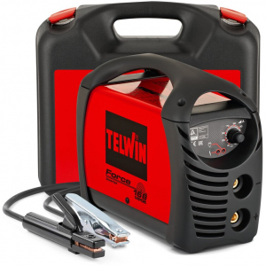 Сварочный аппарат с инвертором Telwin FORCE 168 MPGE ACX+PLASTIC CARRY CASE